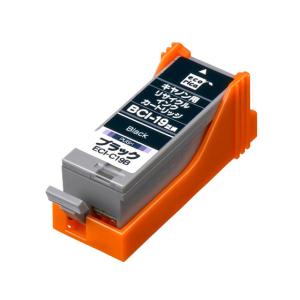 ECI-C19B エコリカ ブラック キヤノン BCI-19BK