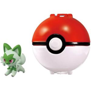 タカラトミー モンコレ ポケデルゼ ニャオハ(モンスターボール)｜cocodecow