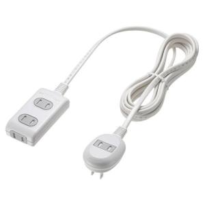 【お取り寄せ】サンワサプライ プラス1個口便利タップ 3+1個口 3m TAP-B9-3K｜cocodecow