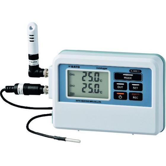 【お取り寄せ】佐藤 2ch温度ロガー SK-751指示計のみ(8800-00) SK-L751 デー...