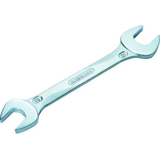 【お取り寄せ】ASH REVOWAVE やり形両口スパナ19mm×21mm SL1921 スパナ レ...