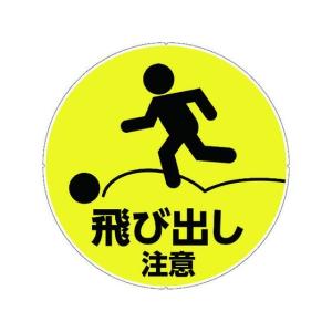 カーボーイ/カラープラポールサインキャッププレート 飛出し注意/CP42