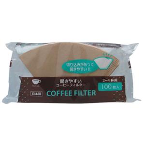 日本デキシー コーヒーフィルター102 漂白 2〜4杯用 日本デキシー コーヒーフィルター102 漂白 2〜4杯用