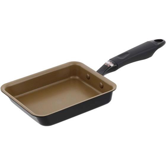 【お取り寄せ】LIV PLUS ベストコ 卵焼き器 13×18cm ガス専用 マットブラック 玉子焼...