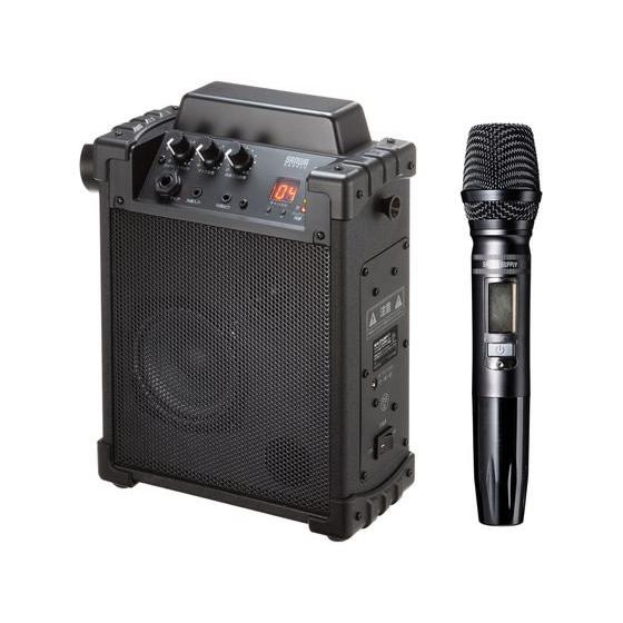 【お取り寄せ】サンワサプライ ワイヤレスマイク付き拡声器スピーカー MM-SPAMP17 拡声器 マ...