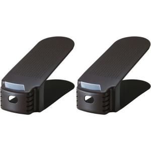 【お取り寄せ】ライクイット サッと取り出し くつホルダー2個組 ブラウン シューズボックス くつ シューズ 日用雑貨