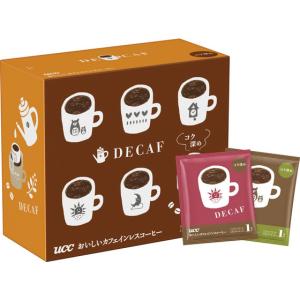 UCC カフェインレス コーヒー ノーマル 100袋 +濃いめ7袋セット おいしいカフェインレスコーヒー UCC ドリップコーヒー コク深め 7g×50