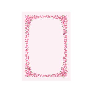 タカ印/OA対応 証書用紙 A4判 桜 10枚/10-1701