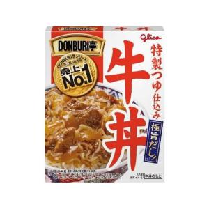 江崎グリコ DONBURI亭 牛丼 160g 牛丼 どんぶり インスタント レトルト 食品