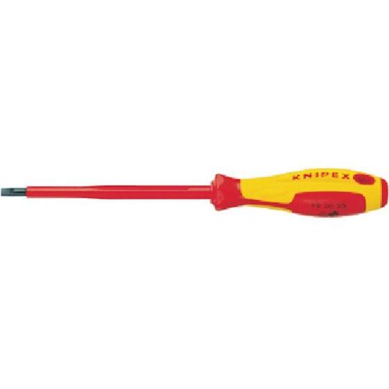 【お取り寄せ】KNIPEX 9820-10 (-) 絶縁ドライバー 1000V 9820-10KNI...