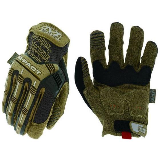 【お取り寄せ】MECHANIX M-Pact DIYブラウン S MPT-07-008 防振手袋 作...