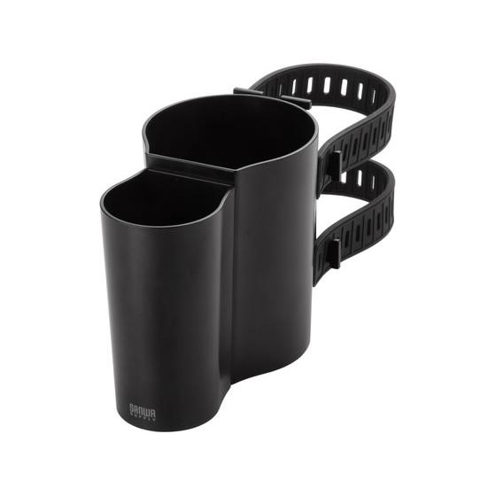 【お取り寄せ】サンワサプライ 産業用ドリンクホルダー PDA-STN80BK