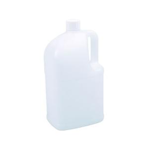 【お取り寄せ】TRUSCO 取手付ポリ容器 2L TP-2T ポリタンク 扁平缶 バッグインコンテナ 樹脂容器 計量器