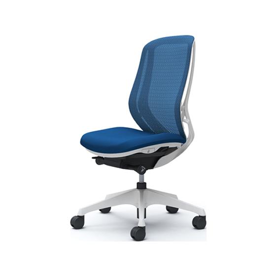 【メーカー直送】オカムラ シルフィー ハイバック 肘なし ミディアムブルー C635XW FMP3【...