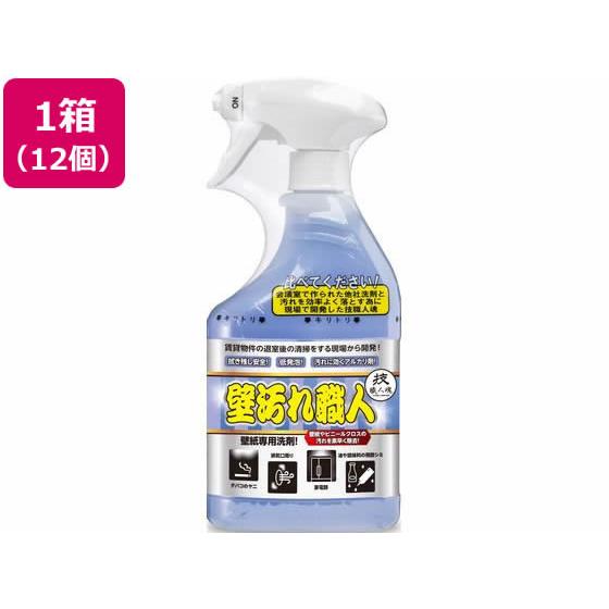 【メーカー直送】インセサミ 技職人魂シリーズ 壁汚れ職人 500mL×12個【代引不可】 厨房用洗剤...