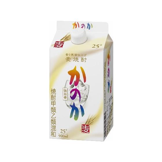 福岡 アサヒビール かのか 麦焼酎 甲乙混和 25度 900ml 麦焼酎 お酒