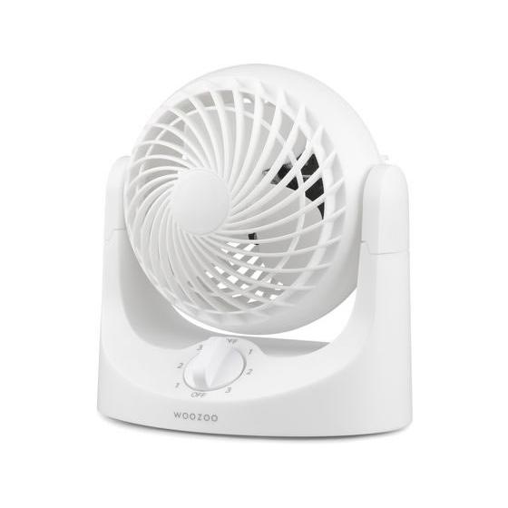 アイリスオーヤマ 卓上扇マカロンミニ ホワイト TAF-MKM10N-W 卓上扇風機 ポータブルファ...