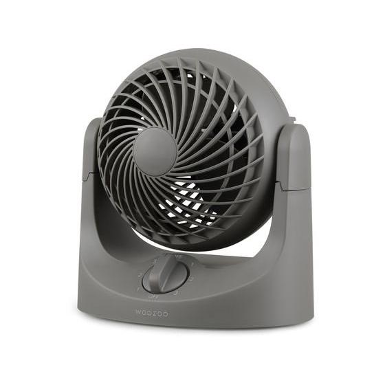 アイリスオーヤマ 卓上扇マカロンミニ グレー TAF-MKM10N-H 卓上扇風機 ポータブルファン...