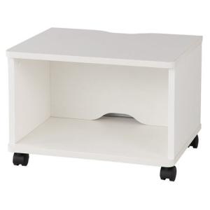 プリンタワゴン W500×D395×H357 白