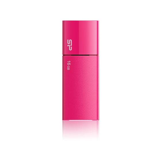 シリコンパワー スライド式USBメモリ 16GB ピンク SPJ016GU2U05H ＵＳＢメモリ ...