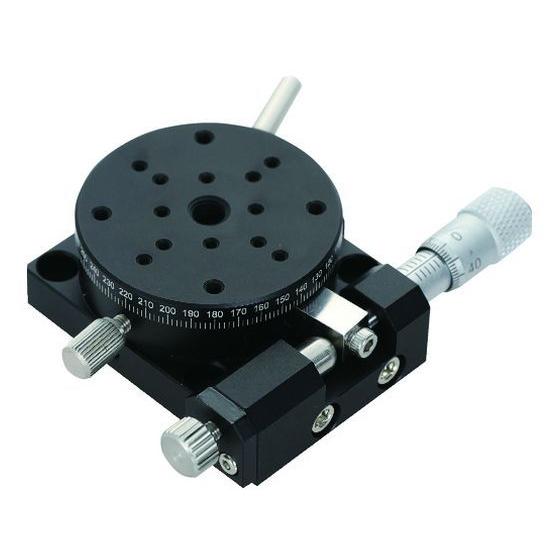 【お取り寄せ】TRUSCO 回転ステージ 80 EGBR80 光学機器 ステージ 工具類 実験用小物...