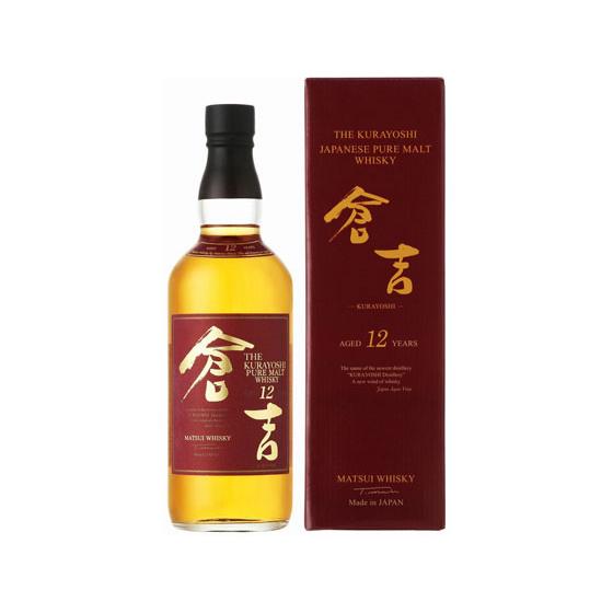 鳥取 マツイピュアモルトウイスキー倉吉 12年 43度 700ml 国産 ウイスキー 洋酒 お酒