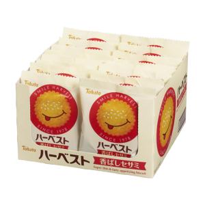 東ハト パーソナルハーベスト 香ばしセサミ 4枚×16袋 ビスケット クッキー スナック菓子 お菓子｜cocodecow