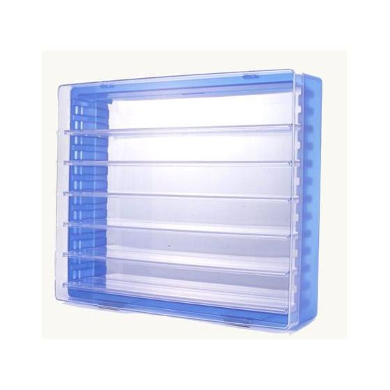 【お取り寄せ】伊勢藤 コレクションケースK606 クリアブルー I-254 コレクションケース リビ...