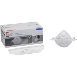 3M 【個別包装タイプ】3M Vフレックス 折りたたみ式使い捨て防じん