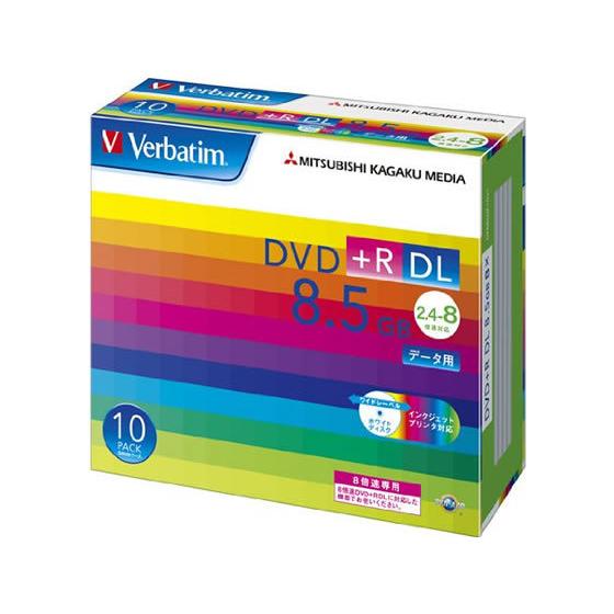 バーベイタム/DVD+R DL 8.5GB データー用 8倍速 10枚 ＤＶＤ＋Ｒ データ用ＤＶＤ ...