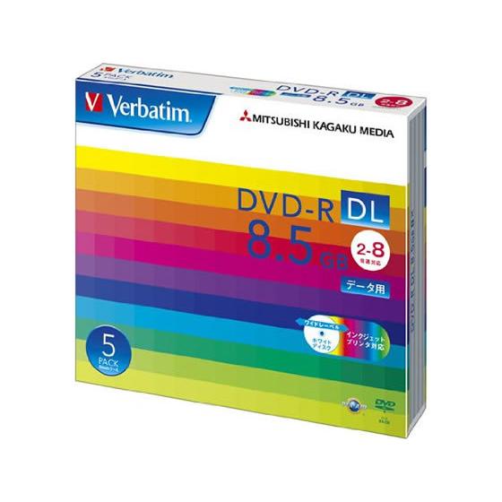 バーベイタム DVD-R DL 8.5GB データー用 8倍速 5枚 ＤＶＤ＋Ｒ データ用ＤＶＤ 記...
