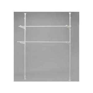 【お取り寄せ】アイリスオーヤマ 窓枠物干し 2段...の商品画像