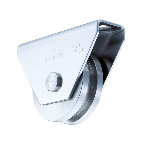 【お取り寄せ】ヨコヅナ ロタ・ステン重量戸車 90mm H型 WBS-0906 キャスター 戸車 接...