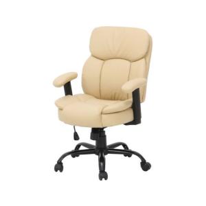 PUプレジデントチェアー マンチェスター 単品 IV/BR 60003