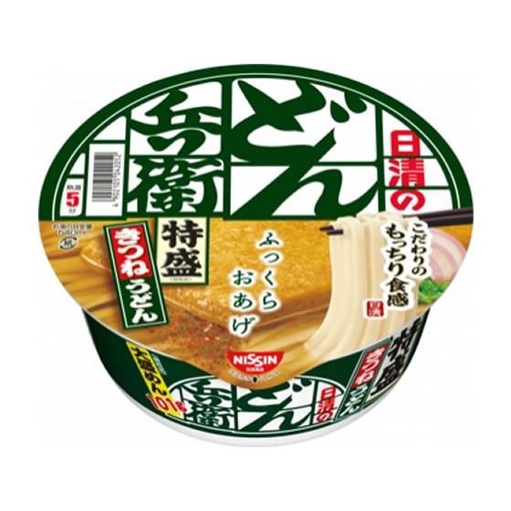 日清食品 どん兵衛 特盛きつねうどん [東] 131g カップうどん うどん インスタント レトルト...