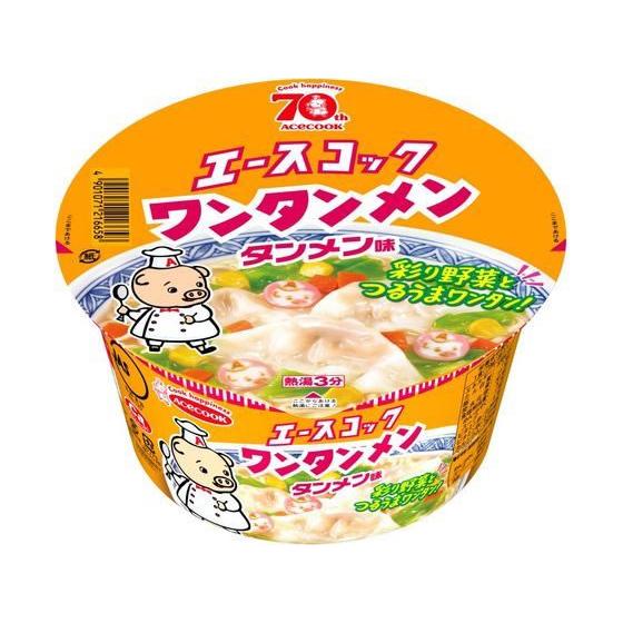 エースコック ワンタンメンどんぶり タンメン味 79g カップラーメン カップ麺 ラーメン インスタ...