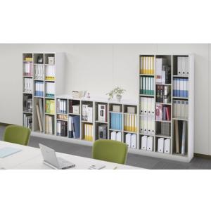 【メーカー直送】生興 3列オープン書庫 3段 ...の詳細画像4