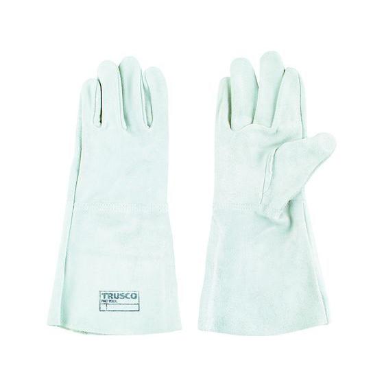 【お取り寄せ】TRUSCO 溶接用5本指革手袋 TYK-T5 革手袋 合皮手袋 ＰＵ手袋 作業用手袋...