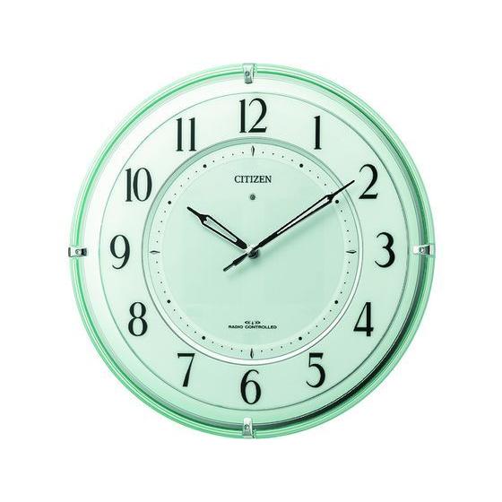 【お取り寄せ】シチズン 電波 掛時計 ソーラー補助電源 G購入法適合品 φ346 壁掛けタイプ 時計...