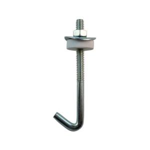 【お取り寄せ】ダイドーハント ユニクロフックボルトセット 1／4×75 (10個入) 10102257 ボルト ねじ 釘 素材 作業用品 工具
