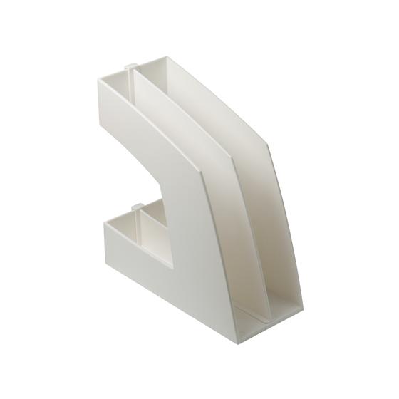 ソニック ファイルボックス A4タテ 背幅107mm ホワイト FB-708-W Ａ４ ボックスファ...