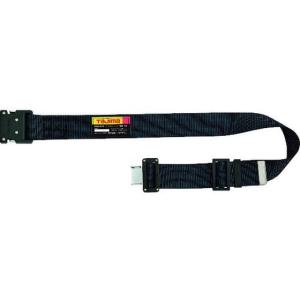 タジマ/胴ベルト アルミワンタッチ黒バックルドット柄 ドット青 M