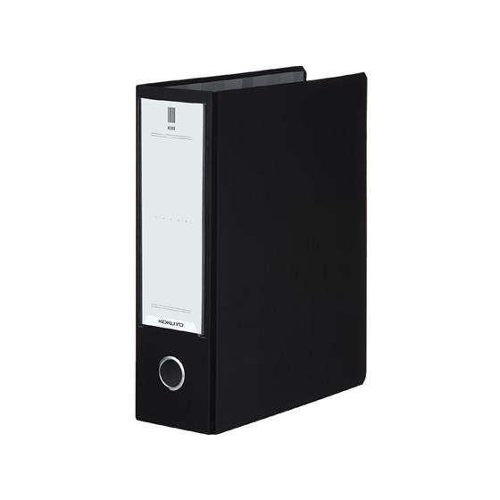 コクヨ チューブファイルNEOS A4タテ とじ厚80mm ブラック フ-NE680D パイプファイ...