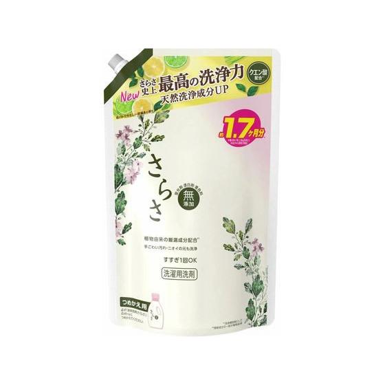 P&amp;Gジャパン さらさ 洗剤ジェルつめかえ超ジャンボ 1260g 液体タイプ 衣料用洗剤 洗剤 清掃