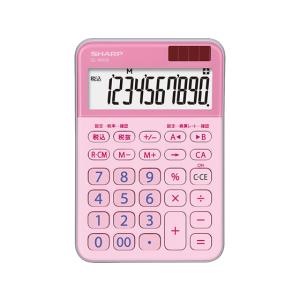 シャープ ミニナイスサイズタイプ電卓 ピンク系 El M335 Px Y ココデカウ 通販 Yahoo ショッピング