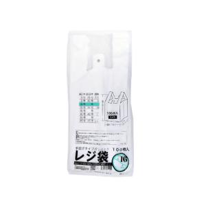 紺屋商事/規格レジ袋 16号 100枚/00722116