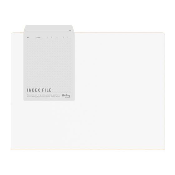 【お取り寄せ】コスモテック ReTag by wemo インデックスファイル RT-IF フォルダー...