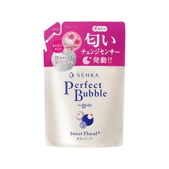 ファイントゥデイ 専科パーフェクトバブルフォーボディスイートフローラル替350mL ボディソープ詰替...