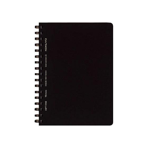 コクヨ ソフトリングノート ビジネス (方眼罫)A6 70枚 ス-SV457S5-D Ａ６ノート