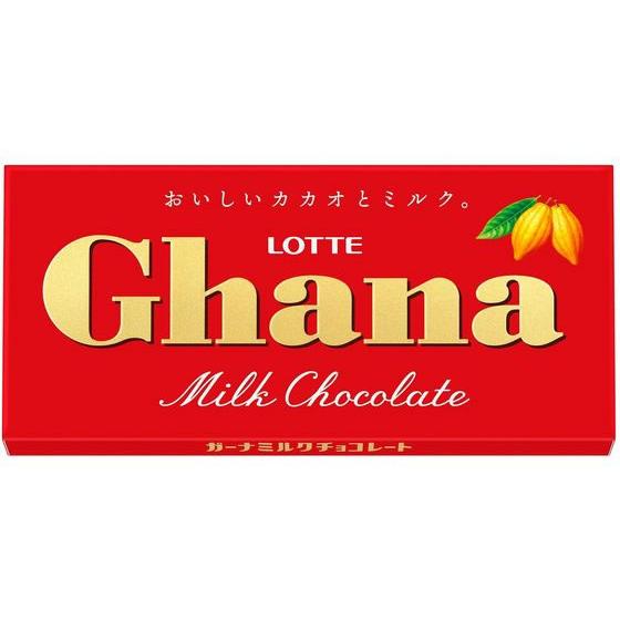 ロッテ ガーナミルク チョコレート お菓子